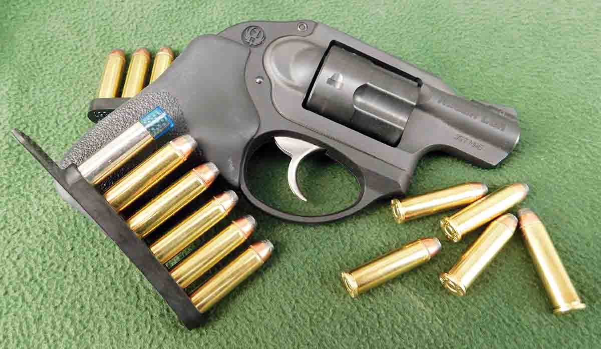 The Ruger LCR in 357 Magnum is a fine example of a modern snub-nose revolver. A mix of steel and polymer, the little revolver carries easily and hits hard on both ends.